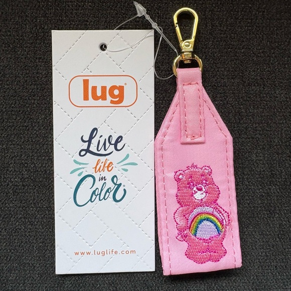 Care Bears x Lug Oversized Puller with Clasp – Cheer Bear (Pink with Rainbow) - Picture 1 of 6